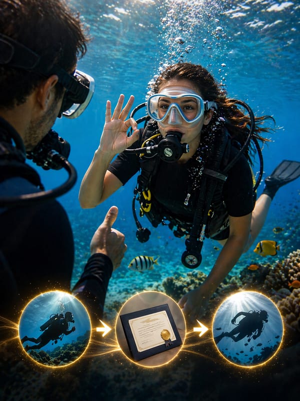 Diving in Mexico